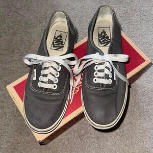 Grey Vans